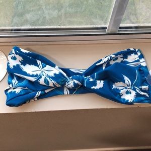 Mikoh Sz Medium Hawaiian print bikini top bandeau